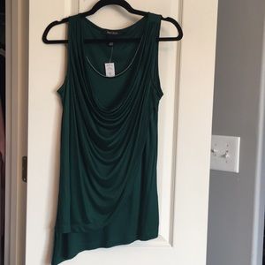 White House Black Market green top